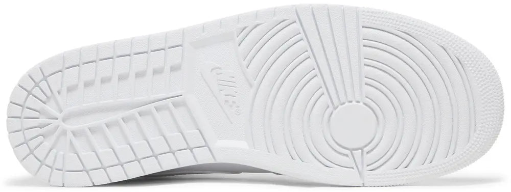 Air Jordan 1 Mid 'Triple White' (PRONTA ENTREGA)