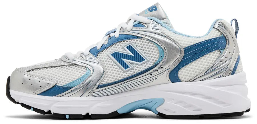 530 'Silver Metallic Heron Blue'