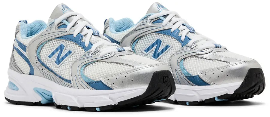 530 'Silver Metallic Heron Blue'