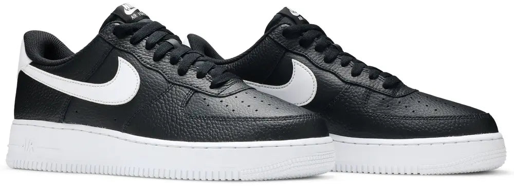 Air Force 1 '07 'Black White Tumbled'