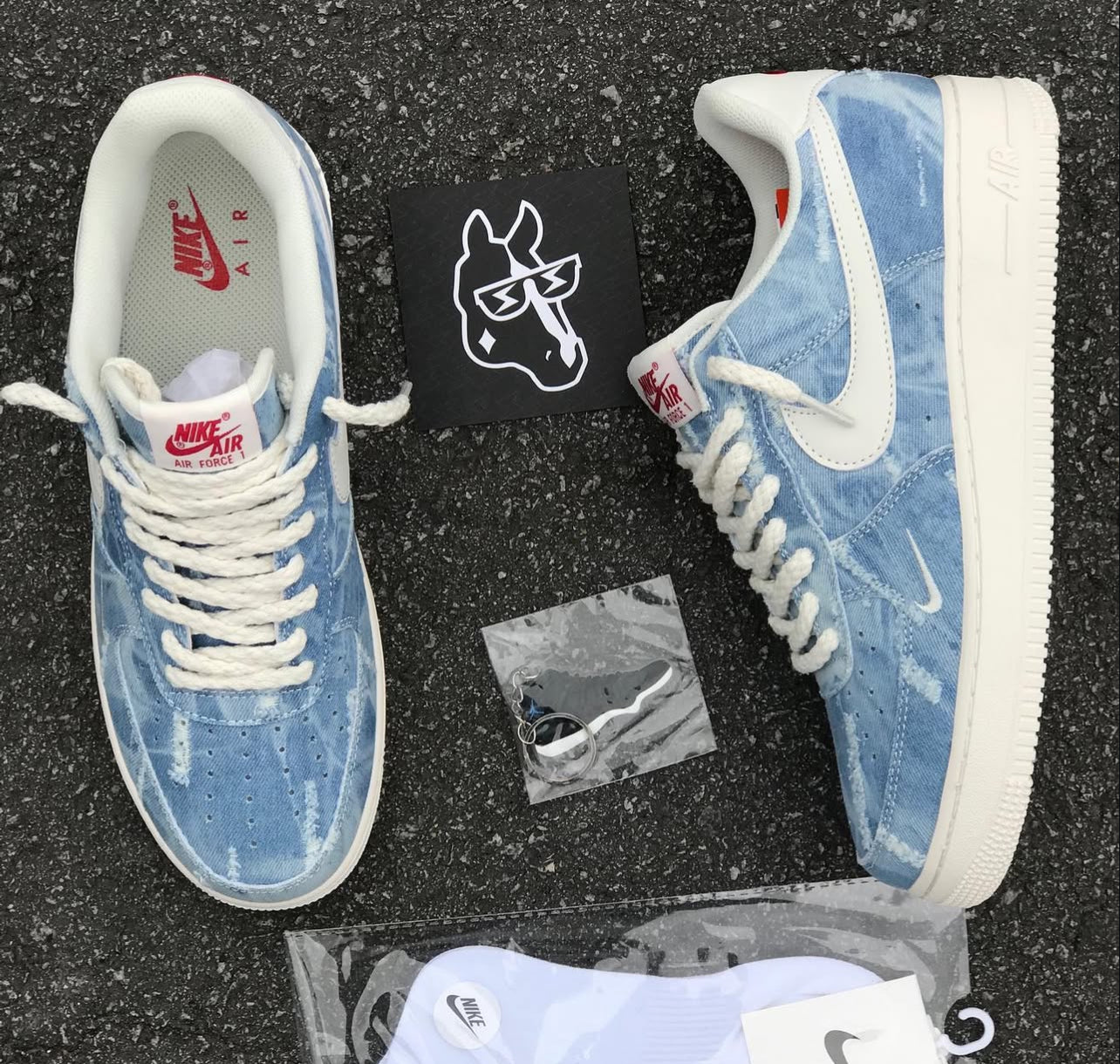 Nike Air Force 1 Low Jeans
