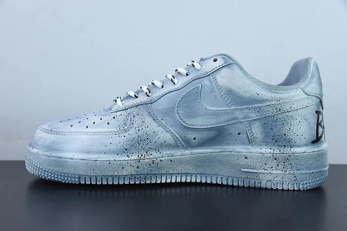 Air Force 1 Chrome Hearts Blue (Custom) Special Box