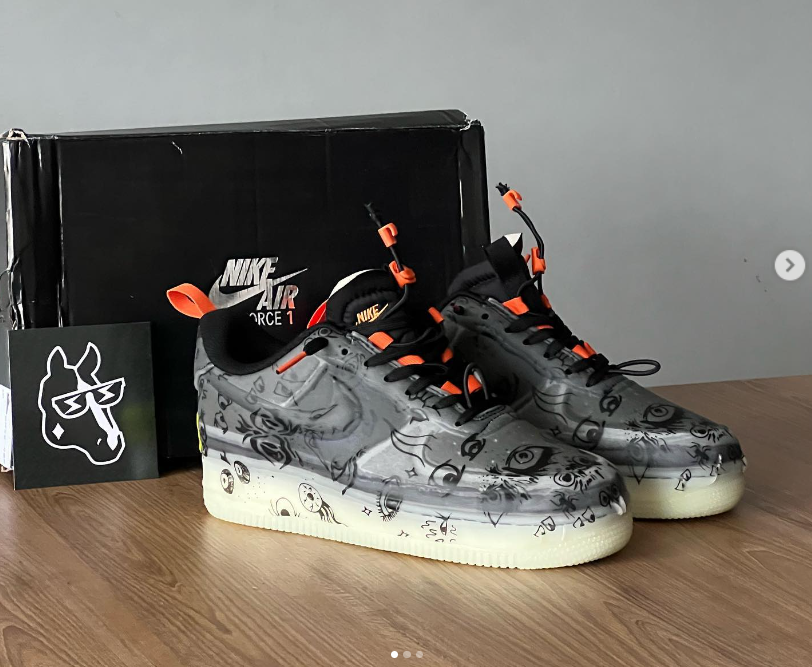 Nike Air Force 1 Experimental 'Halloween'