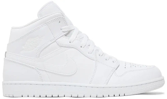 Air Jordan 1 Mid 'Triple White' (PRONTA ENTREGA)