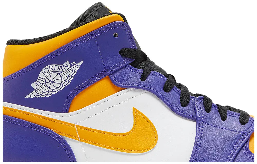 Air Jordan 1 Mid 'Lakers'