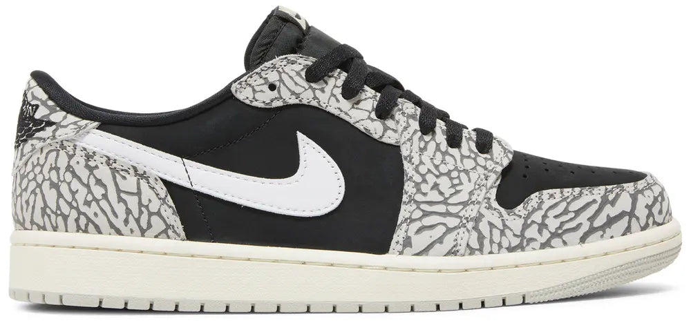 Air Jordan 1 Retro Low OG 'Black Cement'