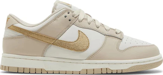 NIKE DUNK LOW o PHANTOM METALLIC GOLD