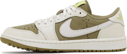 Travis Scott x Air Jordan 1 Low Golf 'Neutral Olive'