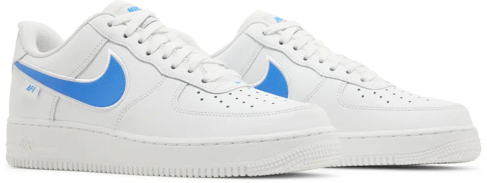 Nike Air Force 1 '07 'Blue Label - White Photo Blue'