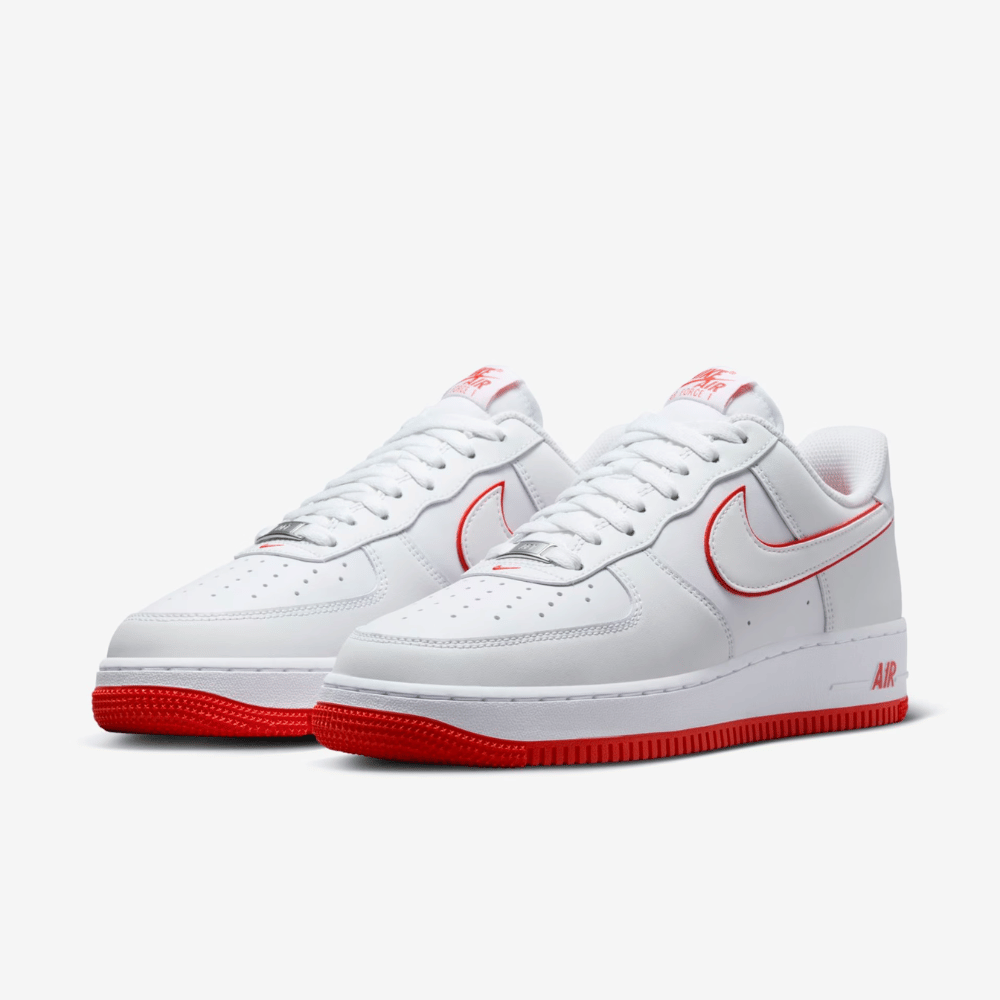 Nike Air Force 1 Low White Picante Red