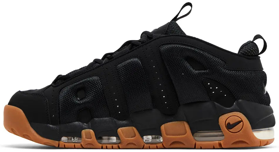 Nike Air More Uptempo Low 'Black Gum'