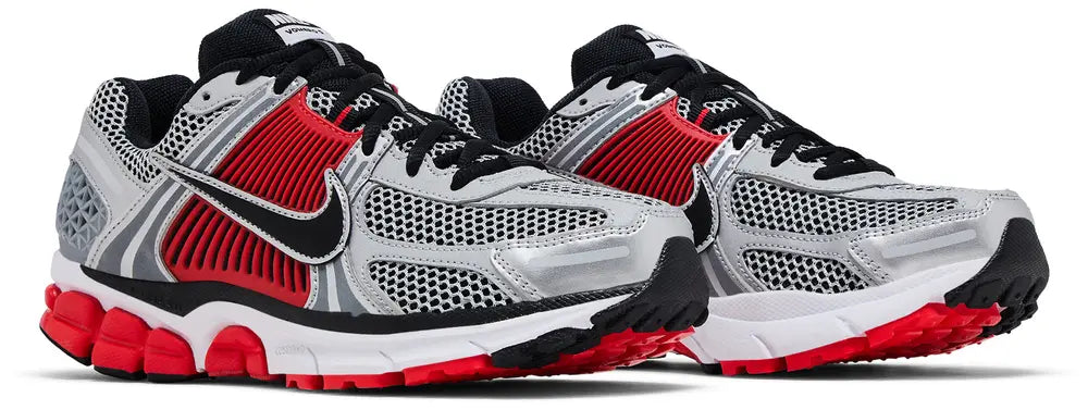 Air Zoom Vomero 5  "Bright Crimson Metallic Silver".
