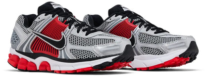 Air Zoom Vomero 5 'Bright Crimson Metallic Silver'