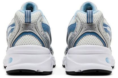530 'Silver Metallic Heron Blue'