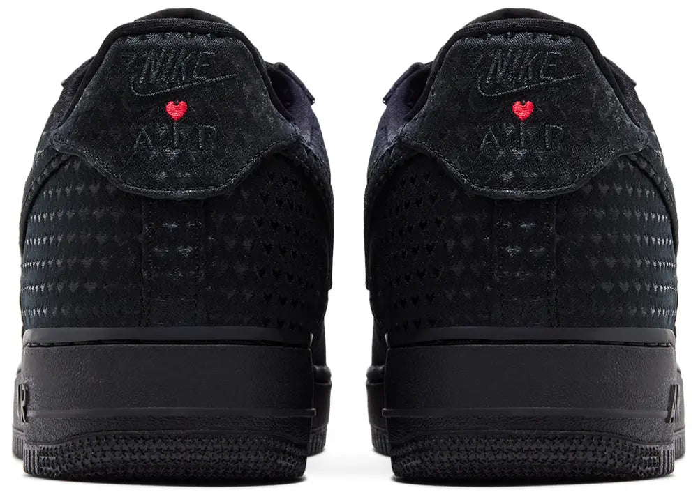 Nike Air Force 1 Low 'Valentine's Day Triple Black' 2026