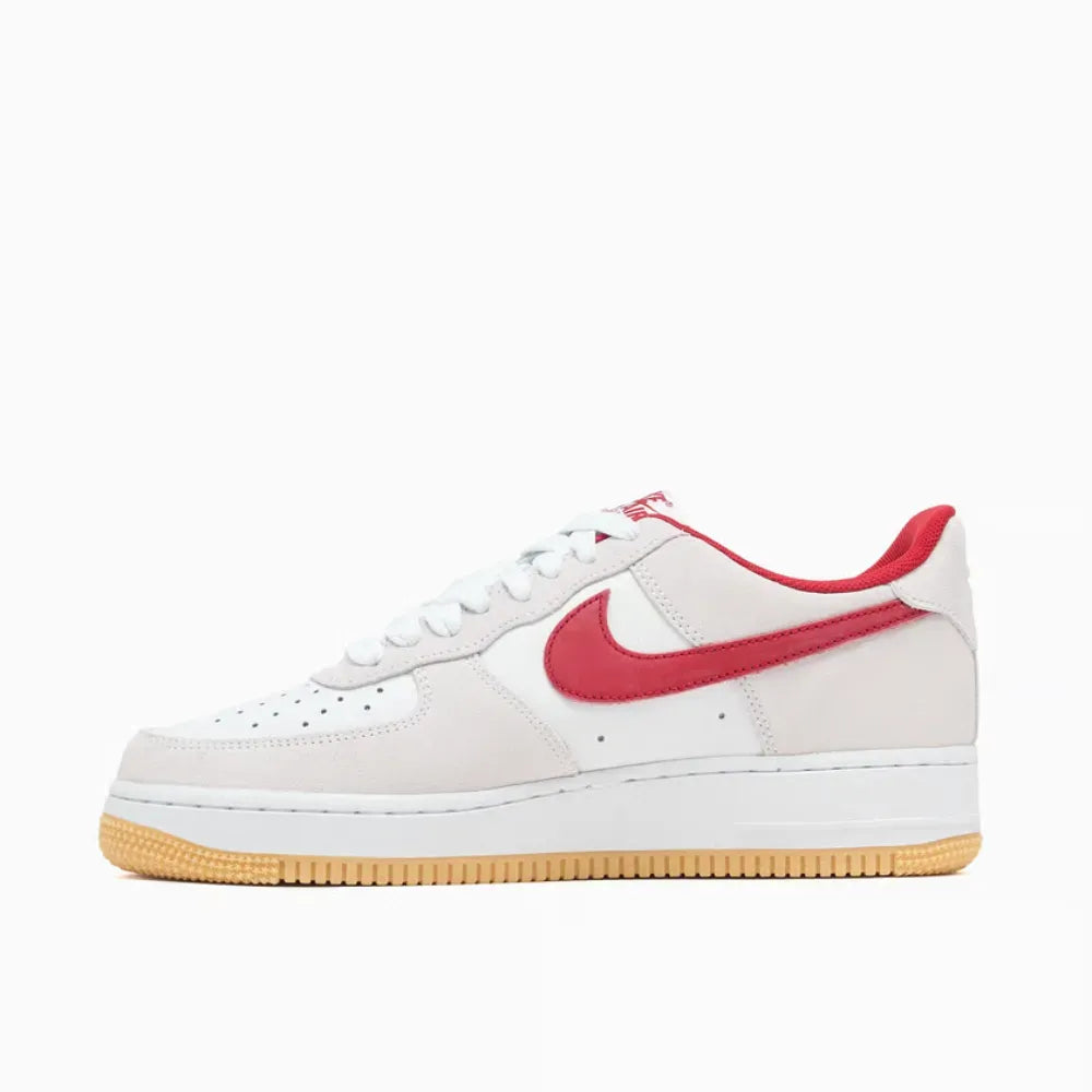 Nike Air Force 1 Low '07 LV8 Summit White Varsity Red Gum