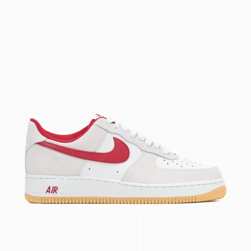 Nike Air Force 1 Low '07 LV8 Summit White Varsity Red Gum