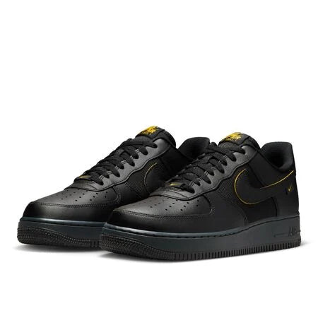 Nike Air Force 1 Low '07 Ballistic Mesh Black University Gold