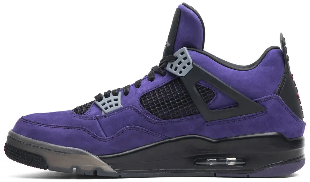 Travis Scott x Air Jordan 4 Retro 'Purple Suede