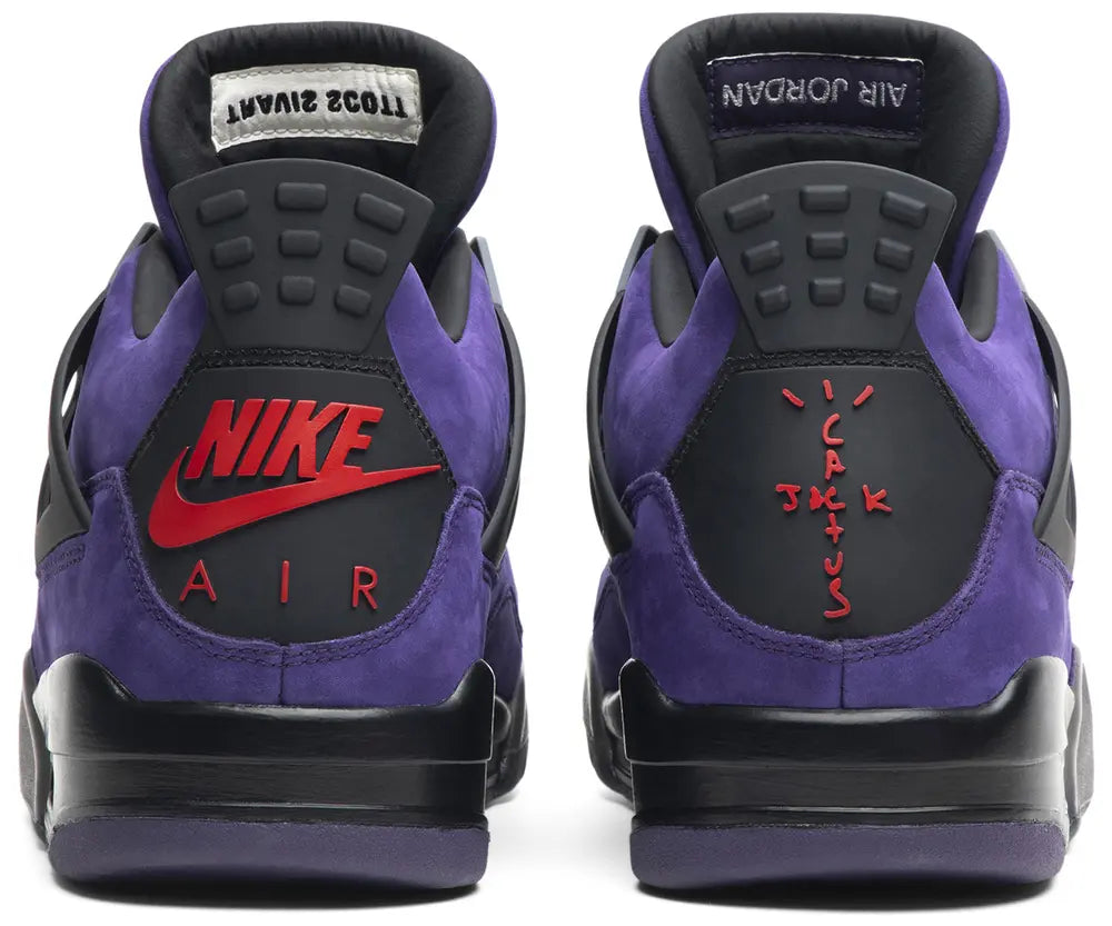 Travis Scott x Air Jordan 4 Retro 'Purple Suede