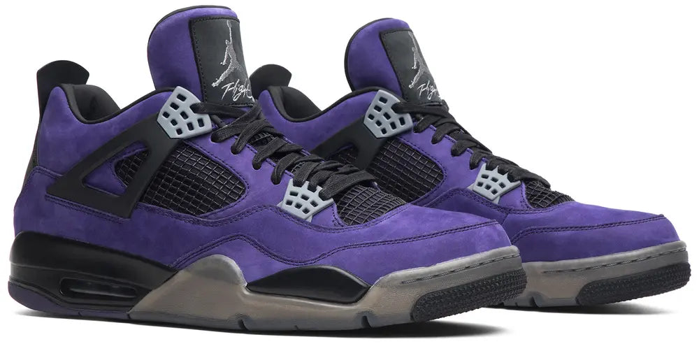 Travis Scott x Air Jordan 4 Retro 'Purple Suede
