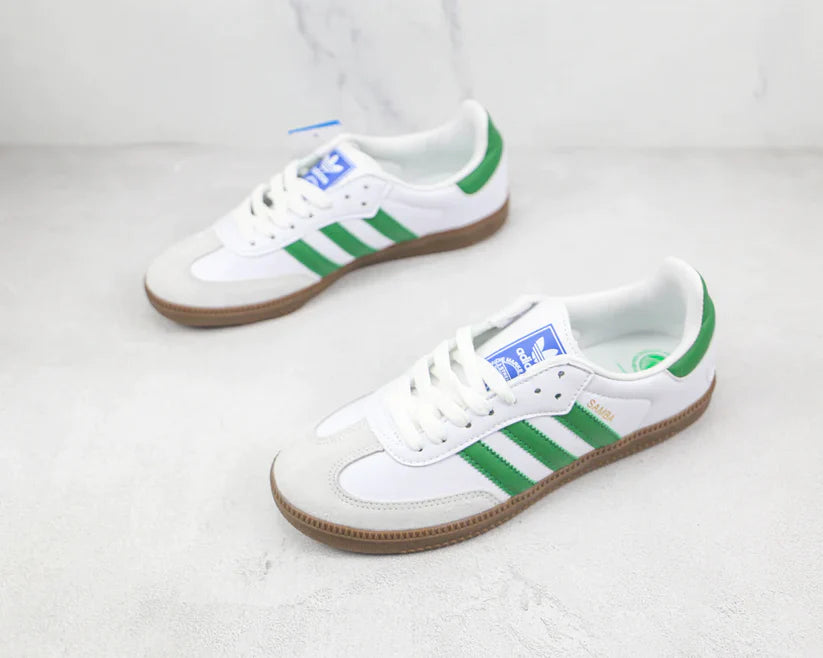 Adidas Samba Sport & Rich White Green