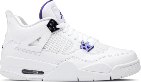 Nike Air Jordan 4 Retro GS 'Purple Metallic'