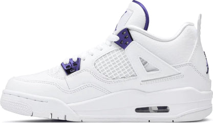 Nike Air Jordan 4 Retro GS 'Purple Metallic'