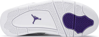 Nike Air Jordan 4 Retro GS 'Purple Metallic'