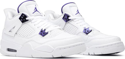 Nike Air Jordan 4 Retro GS 'Purple Metallic'