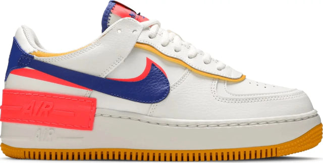 Nike Air Force 1 Shadow 'White Crimson Blue'