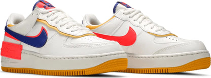 Nike Air Force 1 Shadow 'White Crimson Blue'