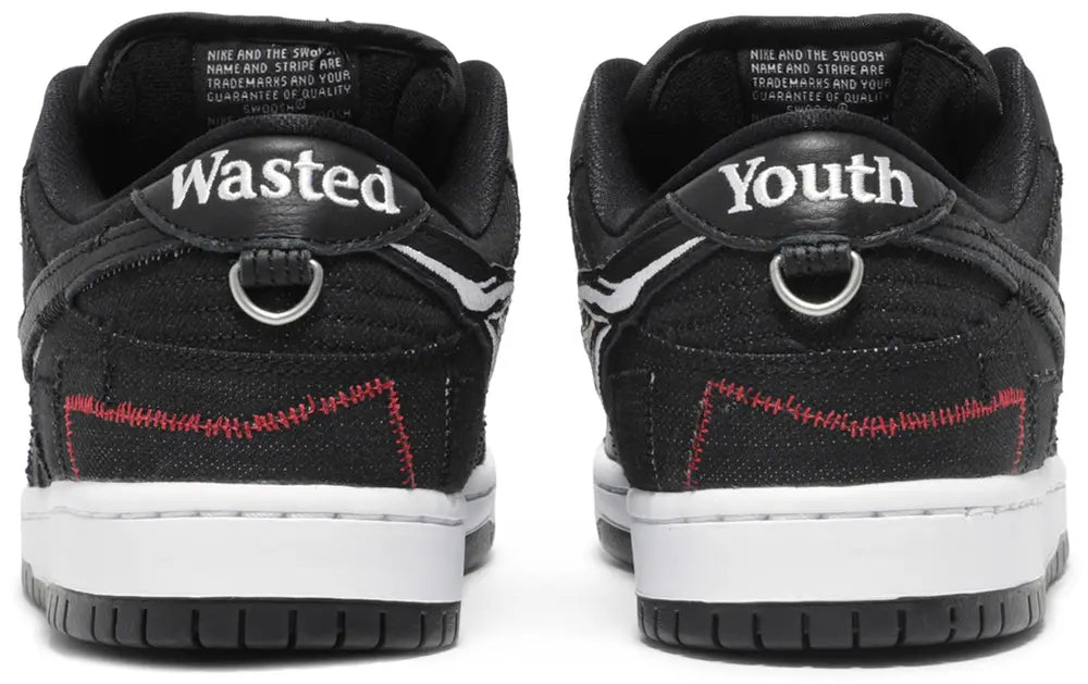 Wasted Youth x Dunk Low SB 'Black Denim'