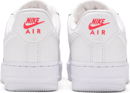 Nike Air Force 1 '07 Essential 'Summit White Solar Red'