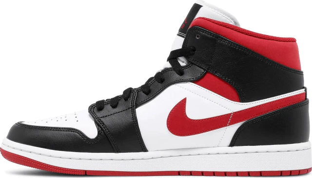 Nike Air Jordan 1 Mid 'Black Gym Red'