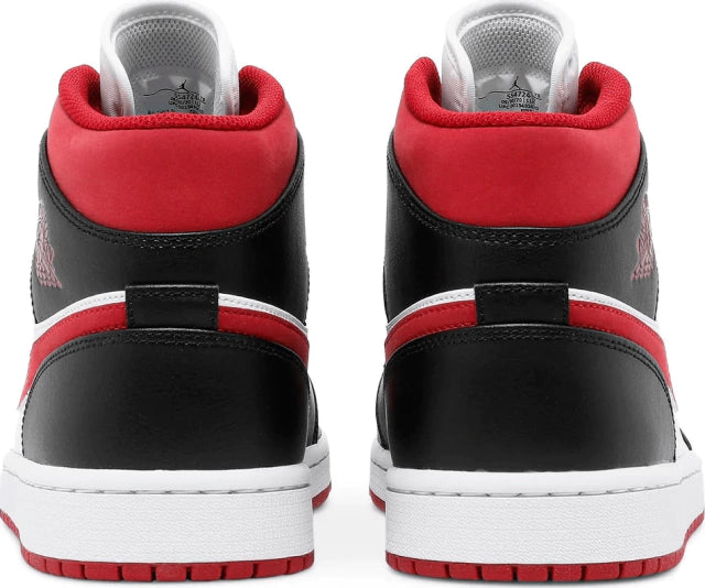 Nike Air Jordan 1 Mid 'Black Gym Red'