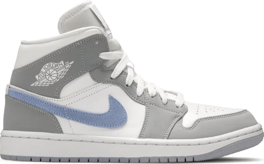 Nike Air Jordan 1 Mid 'Wolf Grey Aluminum'