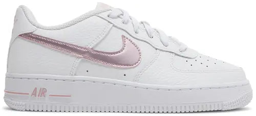 Air Force 1 GS 'White Pink Glaze'