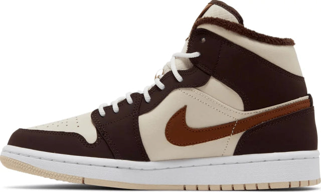 Nike Air Jordan 1 Mid SE 'Cream Dark Chocolate'