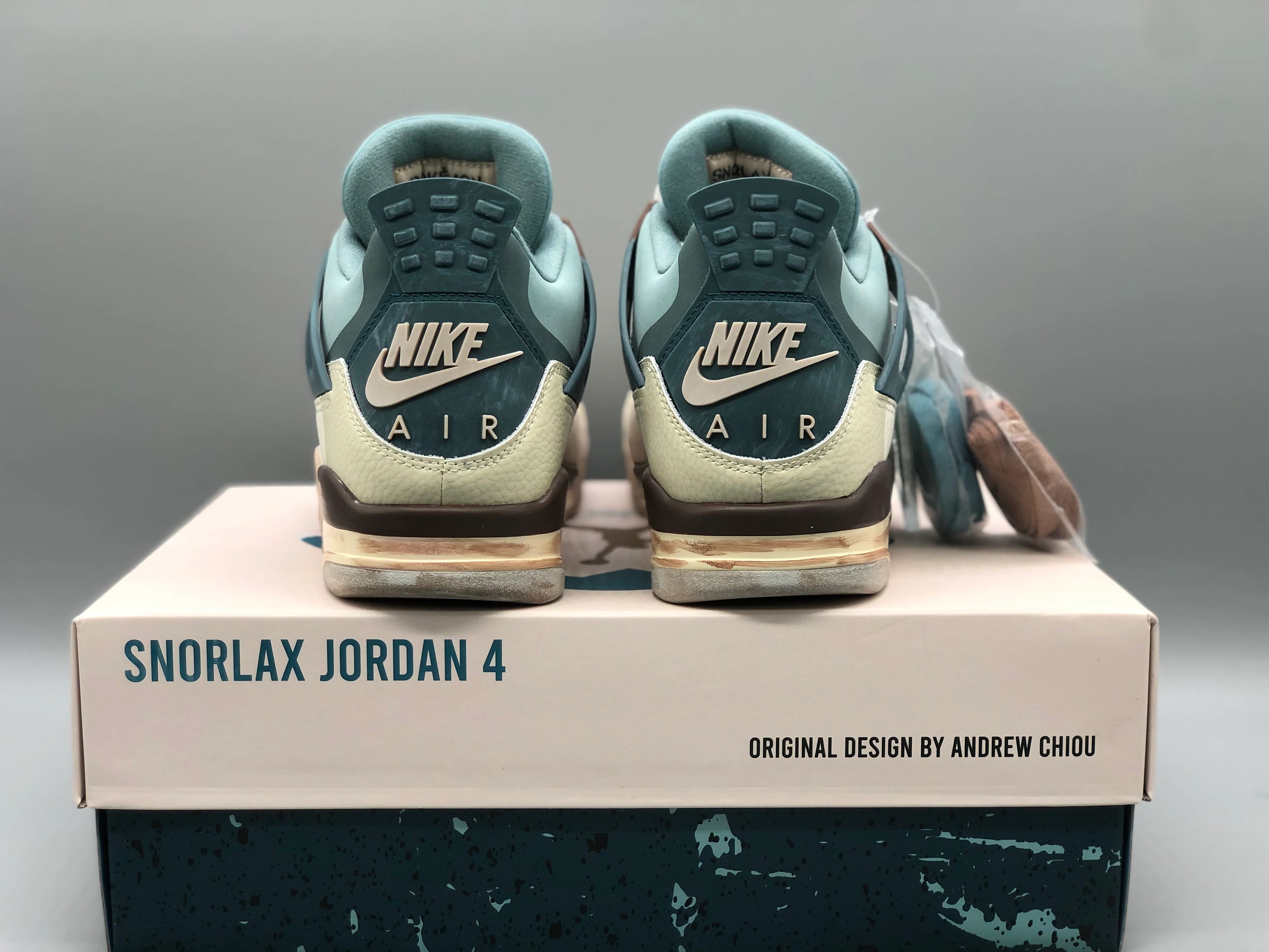 Nike Air Jordan 4 Snorlax Custom
