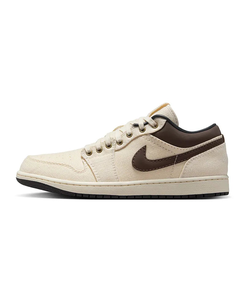 Air Jordan 1 Low Premium 'Ivory Baroque Brown'