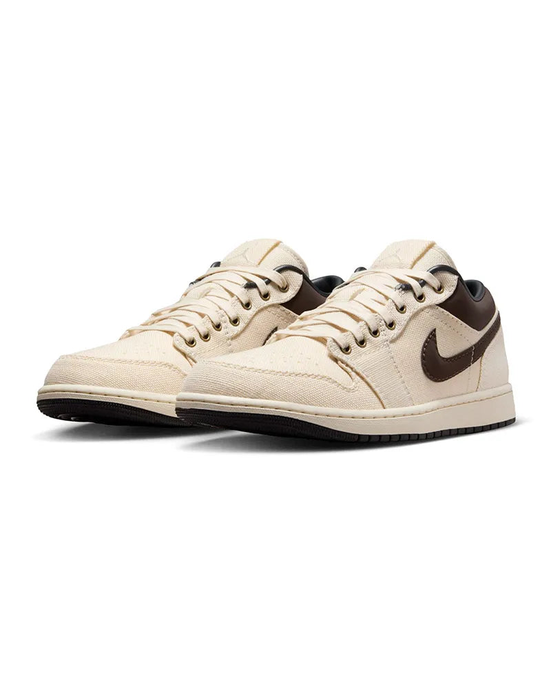 Air Jordan 1 Low Premium 'Ivory Baroque Brown'