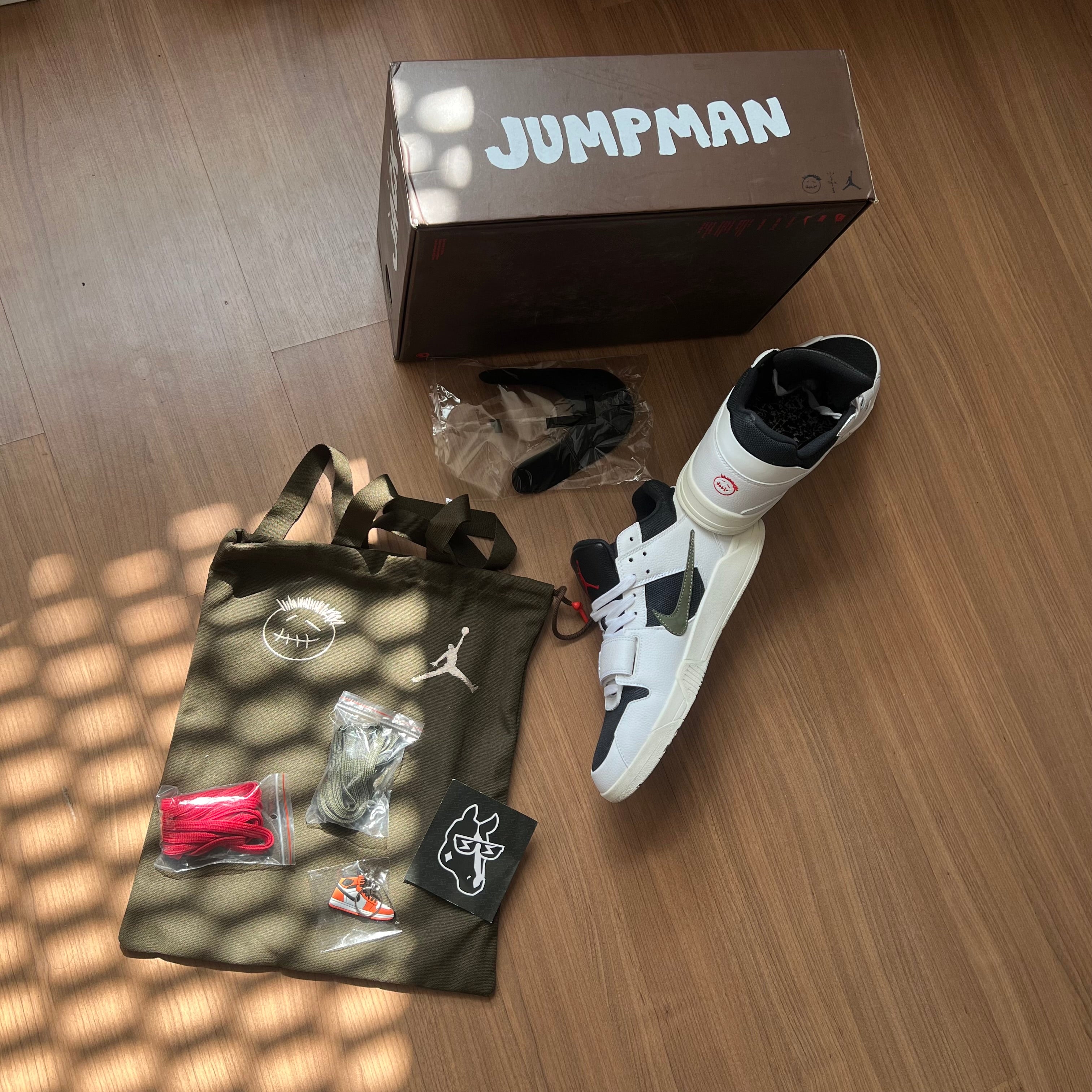 Travis Scott x Air Jordan Jumpman Jack ( Custom )