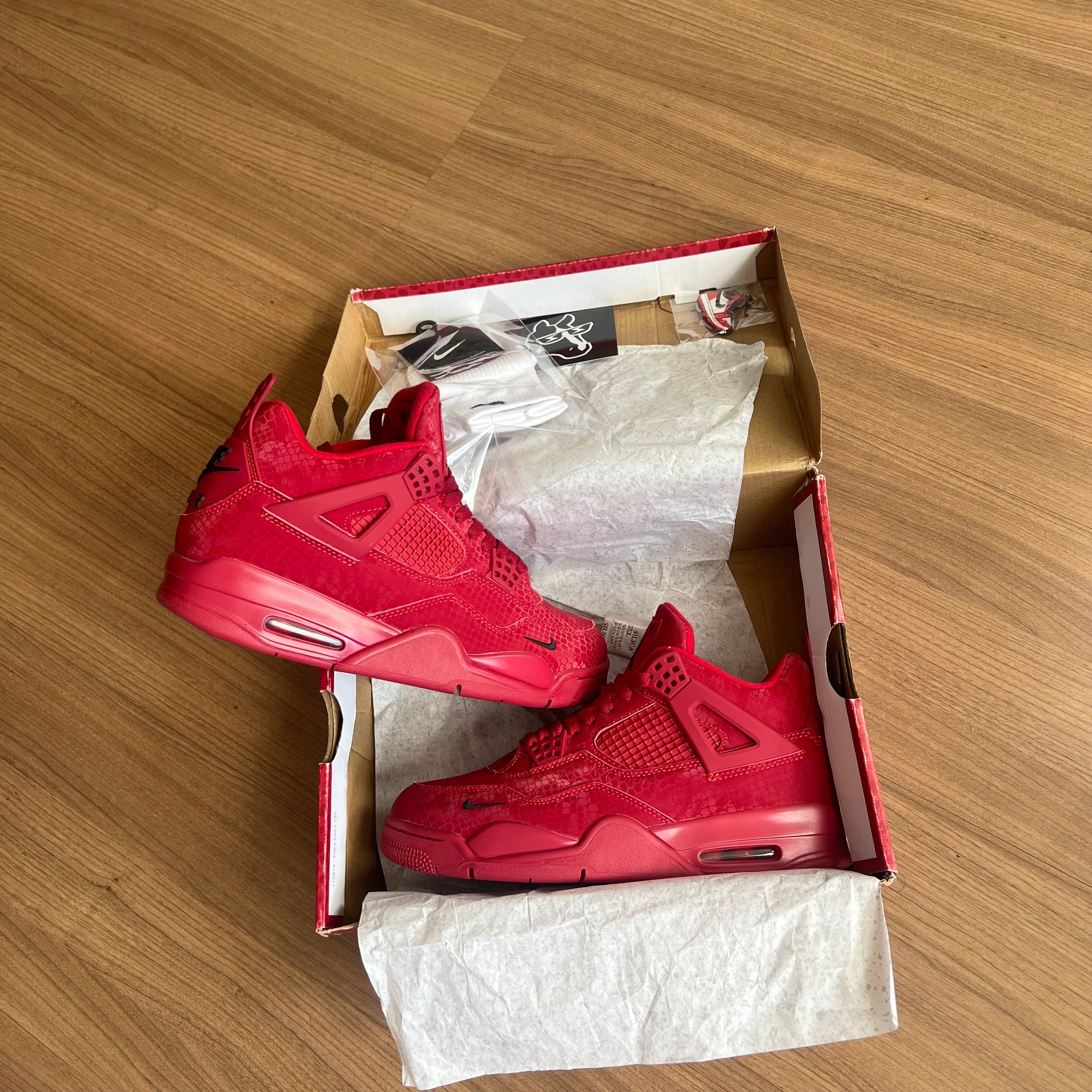 Nigel Sylvester x Air Jordan 4 Retro OG SP 'Brick By Brick' ( Custom )