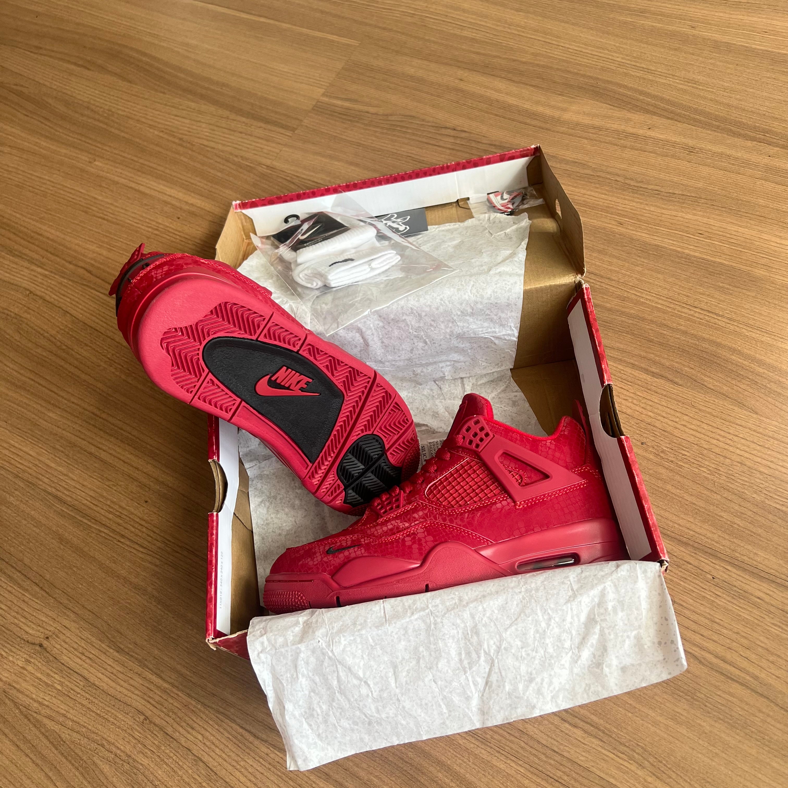 Nigel Sylvester x Air Jordan 4 Retro OG SP 'Brick By Brick' ( Custom )