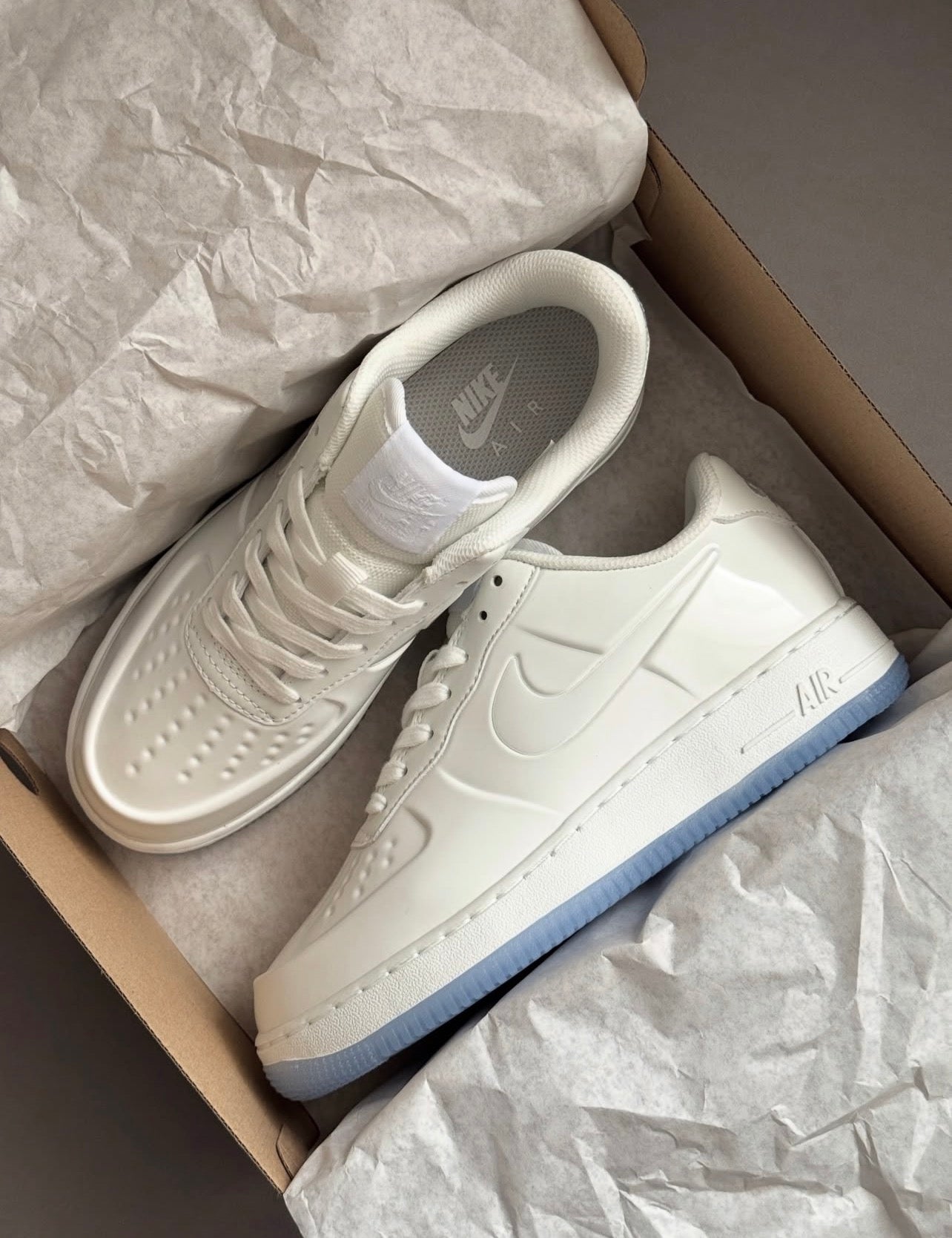 Nike Air Force 1 Foamposite Pro Cup Low 'Triple White'