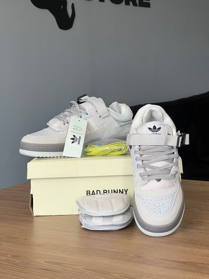 Adidas Forum x Bad Bunny 84 Buckle Low Grey