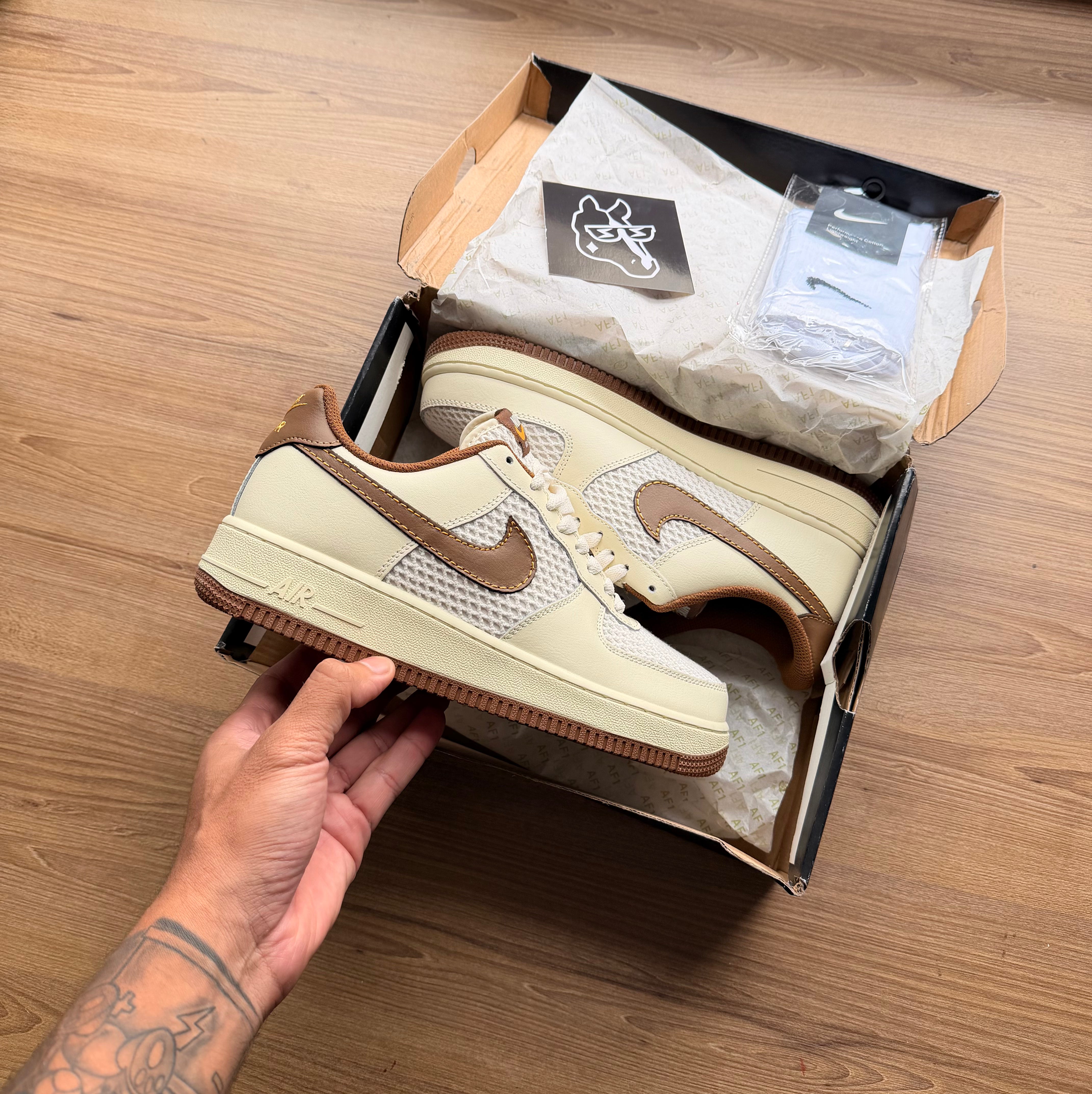 Nike Air Force 1 '07 LV8 'Coconut Milk Light British Tan'