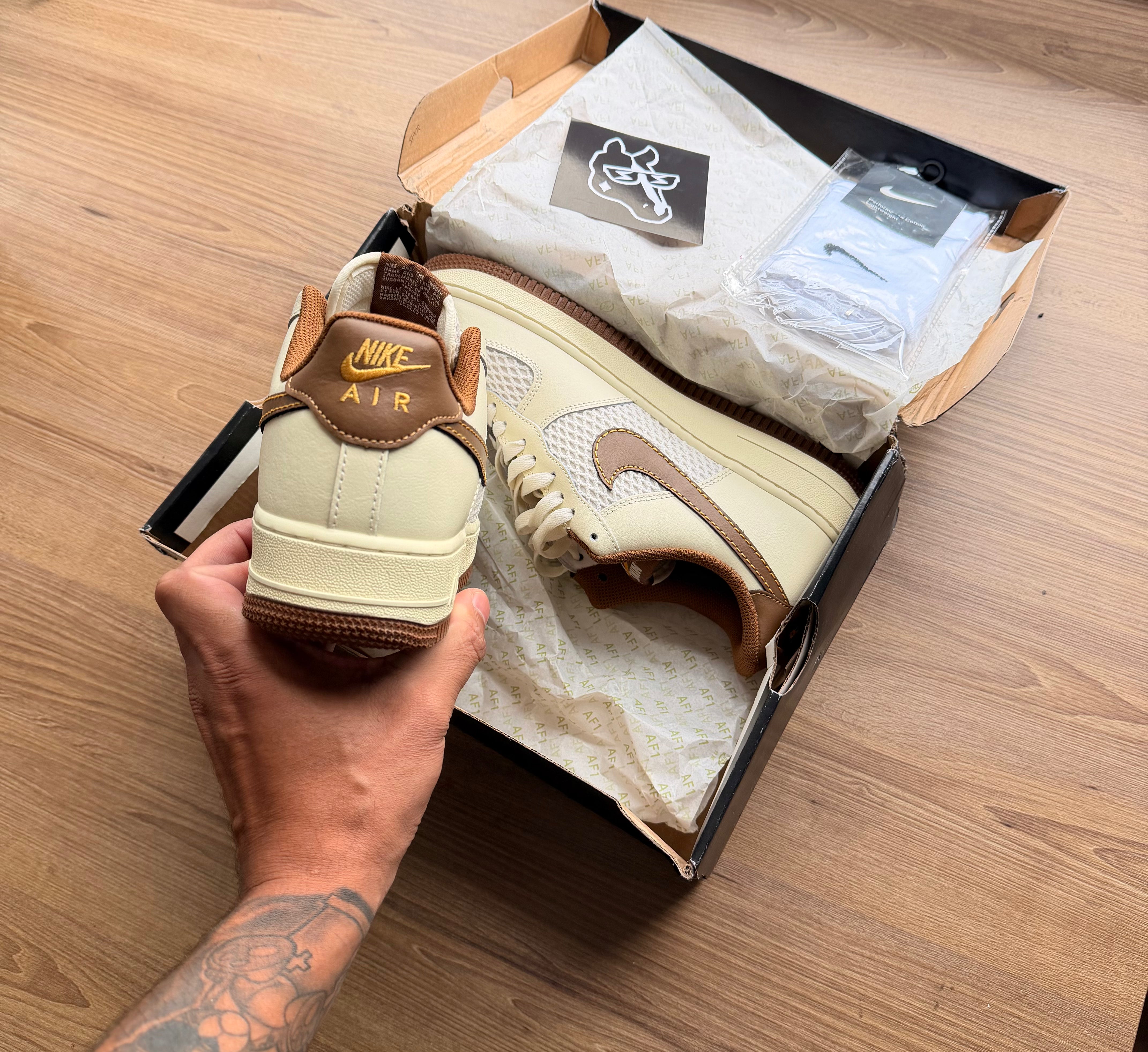 Nike Air Force 1 '07 LV8 'Coconut Milk Light British Tan'