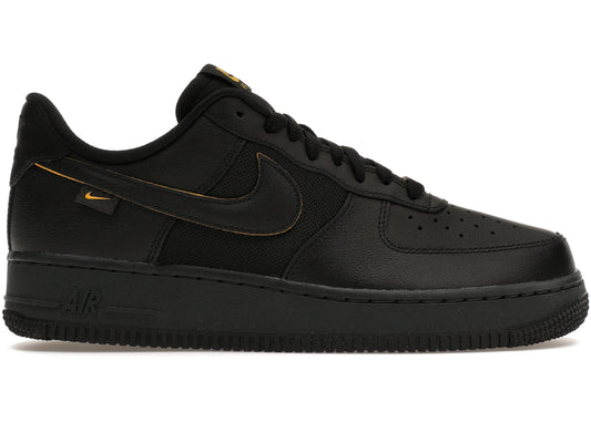 Nike Air Force 1 Low '07 Ballistic Mesh Black University Gold